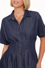 Davine Mini Dress Blue