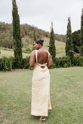 Malie Maxi Dress Lemon
