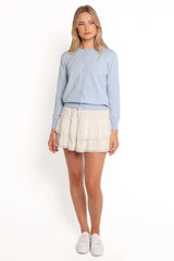Bliss Cardigan Pale Blue