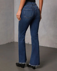 Helaine Stretch High Rise Flare Jeans