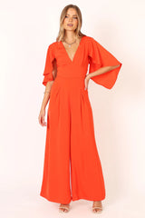 Carla Jumpsuit Red