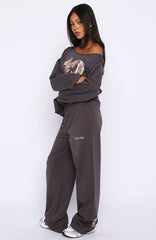 All A Dream Track Pants Charcoal