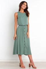 Ava Skirt Green