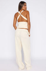 Take A Stance Pants Off White