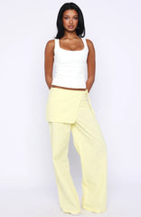 Off Beat Pants Lemon