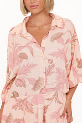 Ellisa Romper Pink Floral