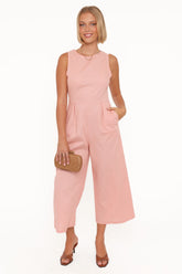 Ester Jumpsuit Pale Pink