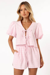 Hanna Short Set Pink