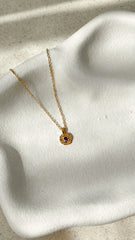 June Birthstone Necklace Light Amethyst