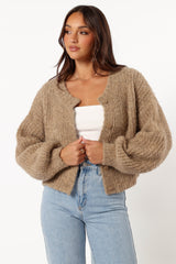 Albertine Cardigan Latte