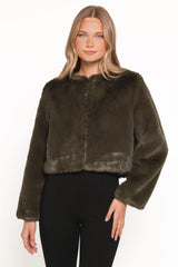 Minnie Jacket Forest Green