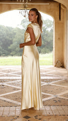 Selma Maxi Dress Yellow