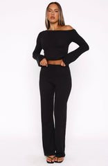 Well Be Fine Pants Black