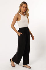 Teddy Pant Black