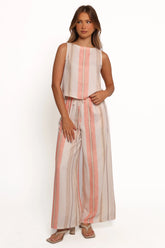 McKenzie Pant Set Multi Stripe