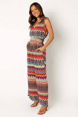 Sunset Jumpsuit Multi