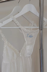 Hearts United Lingerie Set Off White