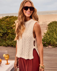 Meriana Cable Knit Sweater