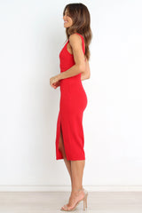 Hyatt Dress Red
