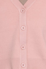 Lantana Flower Sleeve Cardigan Pink
