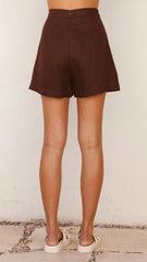 Tillie Shorts Chocolate