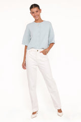 Lilith Knit Top Blue