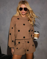Perfect Spot Knit Polka Dot Sweater
