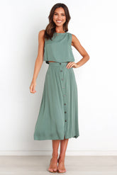Ava Skirt Green
