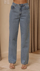 Zaeli Jeans Mid Blue