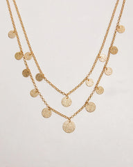 Gleaming Gypsy Layered Necklace