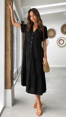 Kimberly Midi Dress Black