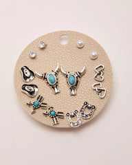 Rancher Chic Western Earring Set