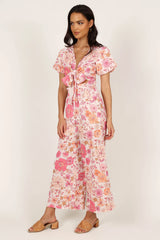Matilda Top Pant Set Pink Floral