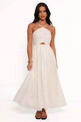 Madi Maxi Dress White