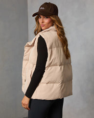 Anna Pocketed Puffer Vest