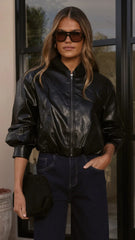 Jackson Bomber Jacket Black