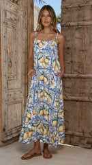 Natalle Maxi Dress Summer in Sorrento