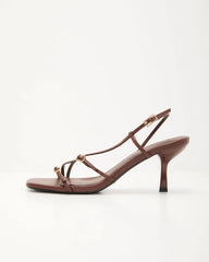 Katena Strappy Open Toe Heels