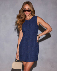 Venita Tweed Mini Dress