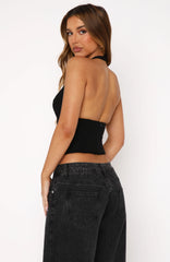 Again And Again Bustier Black