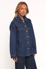 Dede Denim Shacket Denim