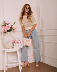 Soft Muse Knit Striped Sweater