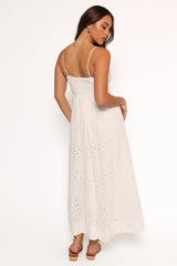 Yasmin Midi Dress White