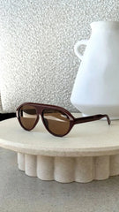 Zaeli Sunglasses Wine Brown