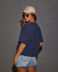 Megan Rib Knit Short Sleeve Top