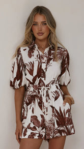 Dayna Playsuit Ipanema Print