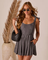 Jocie Pleated Romper