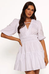 Alessia Mini Dress White