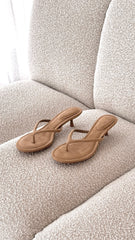 Zaven Heel Cumin Suede