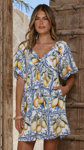 Malita Mini Dress Summer in Sorrento